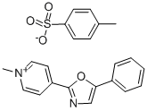 CAS#: 74718-18-6, 1-Methyl-4-(5-phenyl-2-oxazolyl)pyridinium p-toluenesulfonate