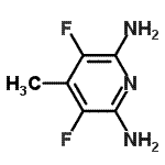 CAS#: 74718-94-8, 3,5-Difluoro-4-methyl-2,6-pyridinediamine