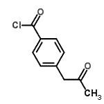 CAS#: 74733-17-8, 4-(2-Oxopropyl)benzoyl chloride