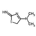 CAS#: 747373-95-1, 2-Imino-N,N-dimethyl-2,5-dihydro-1,3-thiazol-4-amine