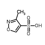 CAS#: 747406-57-1, 3-Methyl-1,2-oxazole-4-sulfonic acid