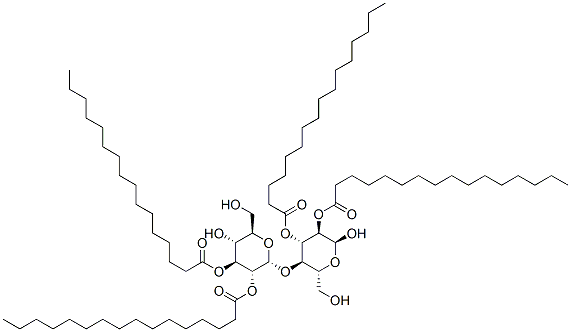 CAS#: 74764-16-2, [(2R,3S,4R,5R)-2,5,6-Tri(Hexadecanoyloxy)-1-Oxo-4-[(2R,3R,4S,5S,6R)-3,4,5-Trihydroxy-6-(Hydroxymethyl)Oxan-2-Yl]Oxyhexan-3-Yl] Hexadecanoate