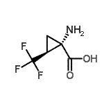CAS#: 748121-19-9, (1S,2S)-1-Amino-2-(trifluoromethyl)cyclopropanecarboxylic acid