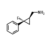 CAS#: 748126-76-3, 1-[(1R,2S)-2-Fluoro-2-phenylcyclopropyl]methanamine