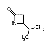 CAS 登录号：7486-92-2， 4-异丙基-2-氮杂环丁酮