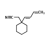 CAS#: 748771-58-6, {1-[(1E)-1,3-Butadien-1-yl]cyclohexyl}acetonitrile