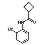 CAS#: 748774-23-4, N-(2-Bromophenyl)cyclobutanecarboxamide