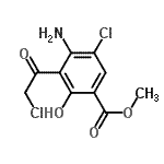 CAS#: 748788-36-5, Methyl 4-amino-5-chloro-3-(chloroacetyl)-2-hydroxybenzoate