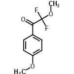 CAS#: 748800-50-2, 2,2-Difluoro-2-methoxy-1-(4-methoxyphenyl)ethanone