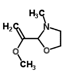 CAS#: 748809-73-6, 2-(1-Methoxyvinyl)-3-methyl-1,3-oxazolidine