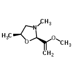 CAS#: 748809-77-0, (2R,5S)-2-(1-Methoxyvinyl)-3,5-dimethyl-1,3-oxazolidine