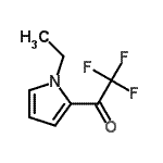 CAS#: 74889-30-8, 1-(1-Ethyl-1H-pyrrol-2-yl)-2,2,2-trifluoroethanone