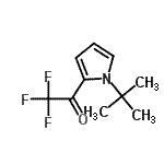 CAS#: 74889-35-3, 2,2,2-Trifluoro-1-[1-(2-methyl-2-propanyl)-1H-pyrrol-2-yl]ethanone