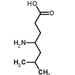 CAS#: 74892-75-4, 4-Amino-6-methylheptanoic acid