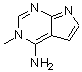 CAS 登录号：749160-37-0， 3-甲基-3H-吡咯并[2,3-d]嘧啶-4-胺