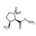 CAS#: 749180-36-7, Methyl (2R,3S)-3-aminotetrahydro-2-thiophenecarboxylate 1,1-dioxide