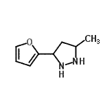 CAS#: 74921-66-7, 3-(2-Furyl)-5-methylpyrazolidine