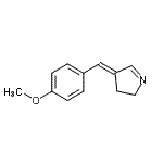 CAS#: 749254-91-9, (4E)-4-(4-Methoxybenzylidene)-3,4-dihydro-2H-pyrrole