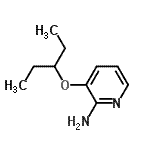 CAS 登录号：749265-13-2， 3-(3-戊烷基氧基)-2-吡啶胺