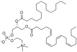 CAS 登录号：74936-60-0， 1-棕榈酰-2-[(顺式,顺式,顺式,顺式)-5,8,11,14-二十碳四烯酰基]-Sn-甘油-3-磷酰胆碱