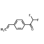 CAS#: 74946-48-8, 2,2-Difluoro-1-(4-vinylphenyl)ethanone