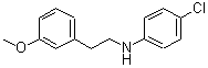 CAS#: 749806-32-4, 4-Chloro-N-[2-(3-methoxyphenyl)ethyl]aniline