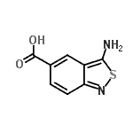 CAS#: 749859-08-3, 3-Amino-2,1-benzothiazole-5-carboxylic acid