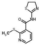 CAS#: 749887-79-4, N-(4,5-Dihydro-1,3-thiazol-2-yl)-2-(methylsulfanyl)nicotinamide