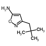 CAS 登录号：749902-10-1， 3-(2,2-二甲基丙基)-1,2-恶唑-5-胺