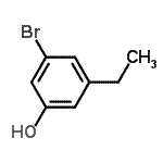CAS#: 749930-37-8, 3-Bromo-5-ethylphenol