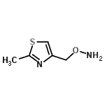 CAS#: 75051-57-9, 4-[(Aminooxy)methyl]-2-methyl-1,3-thiazole