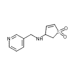 CAS#: 750560-19-1, N-(3-Pyridinylmethyl)-2,3-dihydro-3-thiophenamine 1,1-dioxide