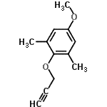 CAS#: 750624-37-4, 5-methoxy-1,3-dimethyl-2-prop-2-ynoxy-benzene