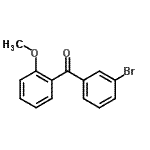 CAS#: 750633-45-5, (3-Bromophenyl)(2-methoxyphenyl)methanone