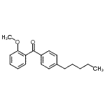 CAS#: 750633-48-8, (2-Methoxyphenyl)(4-pentylphenyl)methanone