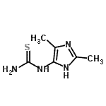 CAS#: 750643-45-9, 1-(2,4-Dimethyl-1H-imidazol-5-yl)thiourea