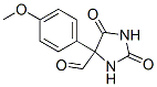 CAS 登录号:7507-26-8, 4-(4-甲氧基苯基)-2,5-二氧代-咪唑烷-4-甲醛