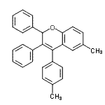 CAS#: 7509-32-2, 6-Methyl-4-(4-methylphenyl)-2,3-diphenyl-2H-chromene