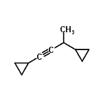 CAS#: 75143-17-8, 1,1'-(1-Butyne-1,3-diyl)dicyclopropane