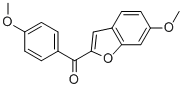 CAS#: 75158-60-0, (6-Methoxy-Benzofuran-2-Yl)-(4-Methoxy-Phenyl)-Methanone