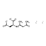 CAS#: 75186-21-9, Dipotassium (2S)-2-[(4-oxo-2-penten-2-yl)amino]succinate