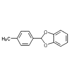 CAS 登录号：75200-72-5， 2-(4-甲基苯基)-1,3-苯并二氧戊环
