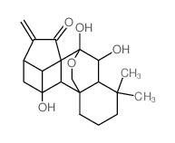 CAS#: 75207-67-9, (6alpha,7R,14R)-7,20-Epoxy-6,7,14- trihydroxy-Kaur-16-en-15-one