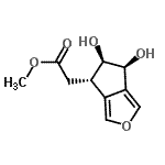 CAS#: 752225-58-4, Methyl [(4S,5R,6S)-5,6-dihydroxy-5,6-dihydro-4H-cyclopenta[c]furan-4-yl]acetate