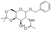 CAS 登录号：75263-33-1， 苄基 2-乙酰氨基-2-脱氧-4,6-O-异亚丙基-D-吡喃半乳糖苷