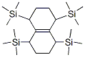 CAS#: 75272-68-3, Trimethyl-[4,5,8-Tris(Trimethylsilyl)-1,2,3,4,5,6,7,8-Octahydronaphthalen-1-Yl]Silane