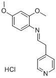 CAS#: 75273-84-6, N-(2,4-Dimethoxyphenyl)-1-Pyridin-4-Ylethanimine Hydrochloride
