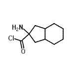 CAS#: 752923-70-9, 2-Aminooctahydro-1H-indene-2-carbonyl chloride