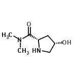 CAS 登录号：752974-95-1， (4S)-4-羟基-N,N-二甲基-L-脯氨酰胺
