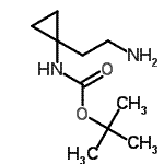 CAS 登录号：753023-60-8， 2-甲基-2-丙基[1-(2-氨基乙基)环丙基]氨基甲酸酯